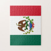 Mexicaanse Republiek Vlag 1835, Mexicanos Latino Legpuzzel (Verticaal)