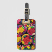 Mexicaanse rieten bagagelabel (Voorkant (verticaal))