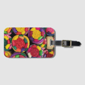 Mexicaanse rieten bagagelabel (Voorkant (horizontaal))