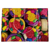 Mexicaanse rieten dozen groot cadeauzakje (Voorkant)