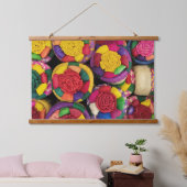 Mexicaanse rieten dozen hangend wandkleed (Slaapkamer)