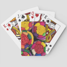 Mexicaanse rieten dozen pokerkaarten