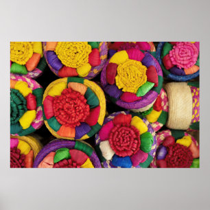 Mexicaanse rieten dozen poster