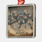 Mexicaanse rode knie Tarantula spin Metalen Ornament (Links)