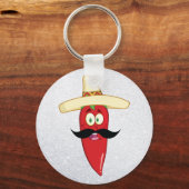 Mexicaanse rode pepper sleutelhanger (Voorkant)