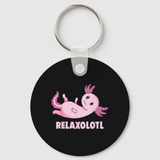 Mexicaanse Salamander Axolotl Sleutelhanger