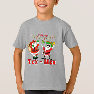 Mexicaanse Santa Cowboy Santa Merry TEX-MEX T-shirt