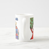 Mexicaanse scène Coffee Cup Porselein Kop (Achterkant)