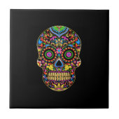 mexicaanse schedel tegeltje (Voorkant)