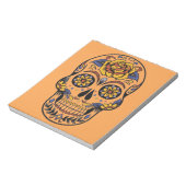 Mexicaanse schedeldag van de doden notitieblok (Linkerzijde)