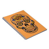 Mexicaanse schedeldag van de doden notitieboek (Rechterzijde)