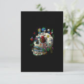 Mexicaanse schedelloterij kaart (Staand voorkant)