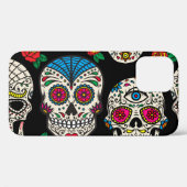 Mexicaanse schedels & Rozen: ontwerp Case-Mate iPhone Case (Achterkant (horizontaal))