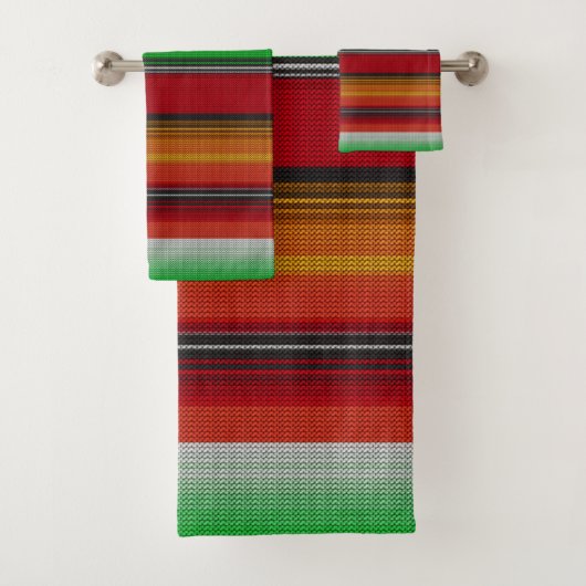 Mexicaanse sera #6 bad handdoek (Insitu)