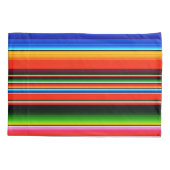 Mexicaanse Serape Blanket Fiesta Zuidwest Kussensloop (Achterkant-Links)
