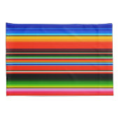 Mexicaanse Serape Blanket Fiesta Zuidwest Kussensloop (Achterkant-Rechts)