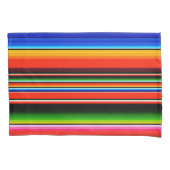 Mexicaanse Serape Blanket Fiesta Zuidwest Kussensloop (Voorkant-Links)
