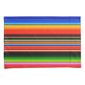 Mexicaanse Serape Blanket Fiesta Zuidwest Kussensloop (Voorkant-Rechts)