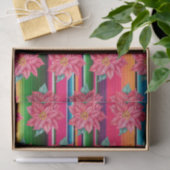 Mexicaanse Serape Poinsettia Mexicaanse kerst Tissuepapier (Geschenk)