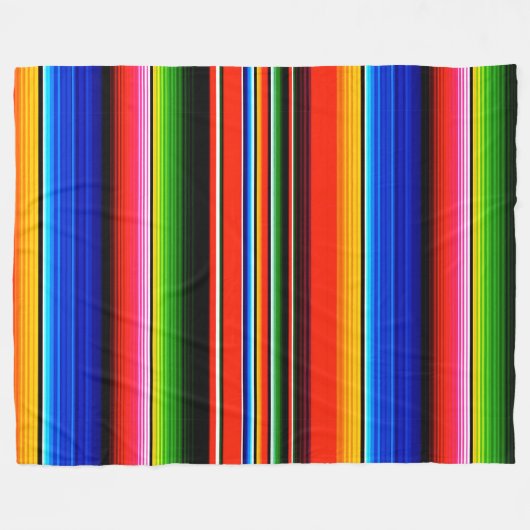 Mexicaanse Serape stijl deken (Voorkant (Horizontaal))