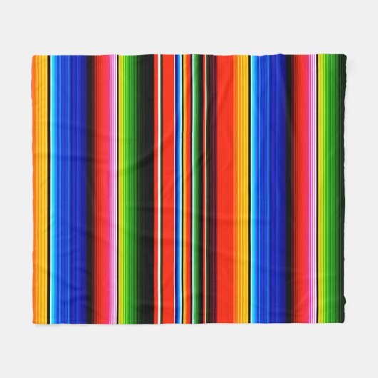 Mexicaanse Serape stijl deken (Voorkant (Horizontaal))