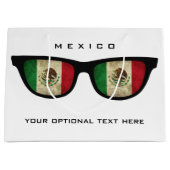 Mexicaanse Shades aangepaste tekst en cadeautas vo (Voorkant)