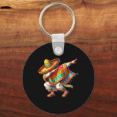 Mexicaanse shirts Fiesta Cinco De Mayo Hispanic Er Sleutelhanger (Voorkant)
