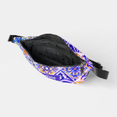 Mexicaanse Siciliaanse Mediterrane paarse tegels Heuptasje (Open)