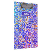 Mexicaanse Siciliaanse Mediterrane paarse tegels Klembord (Rechts)