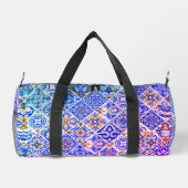 Mexicaanse Siciliaanse Mediterrane paarse tegels Plunjezak (Achterkant)