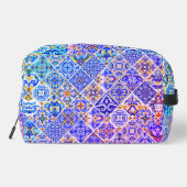 Mexicaanse Siciliaanse Mediterrane paarse tegels Toilettasje (Achterkant)