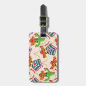 Mexicaanse siësta bagagelabel (Voorkant verticaal)