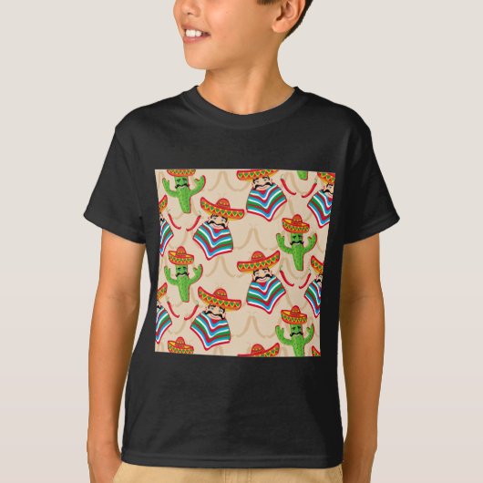 Mexicaanse siësta t-shirt (Voorkant)