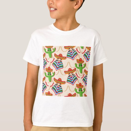 Mexicaanse siësta t-shirt (Voorkant)