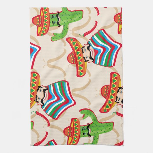 Mexicaanse siësta theedoek (Verticaal)