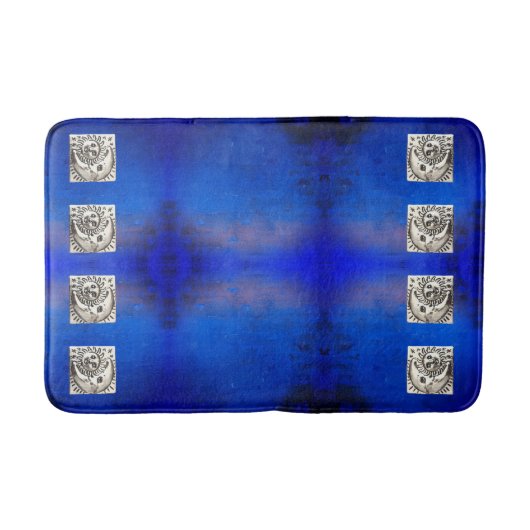 Mexicaanse  Silver Milagro Sun Moon Badmat (Voorkant)