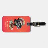 Mexicaanse skeleton Motherly Love Bagagelabel (Voorkant horizontaal)