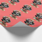 Mexicaanse skeleton Motherly Love Cadeaupapier (Hoek)