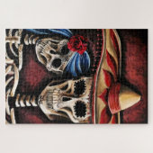 Mexicaanse Skulls Legpuzzel (Horizontaal)