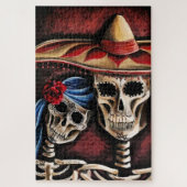 Mexicaanse Skulls Legpuzzel (Verticaal)