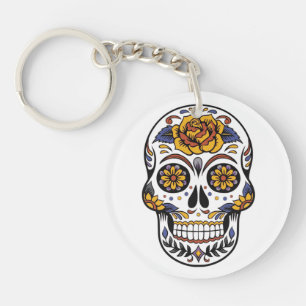 Mexicaanse Sleutelhanger Halloween Mask