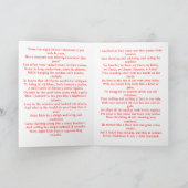 Mexicaanse sneeuwman feestdagen kaart (Binnen)