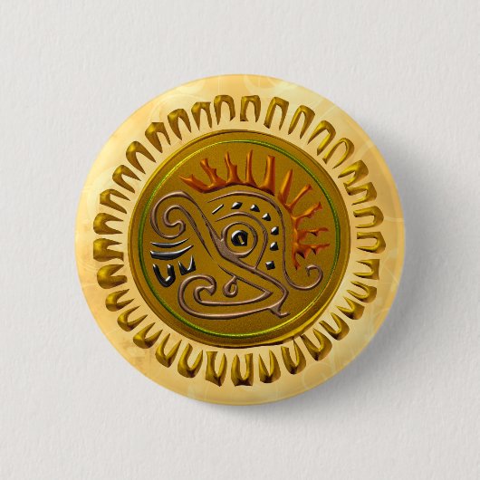 Mexicaanse soennivogel ronde button 5,7 cm (Voorkant)