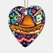 Mexicaanse Sombrero Keramisch Ornament (Links)