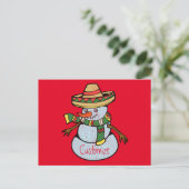 Mexicaanse Sombrero Santa Thunder_Cove Briefkaart (Staand voorkant)