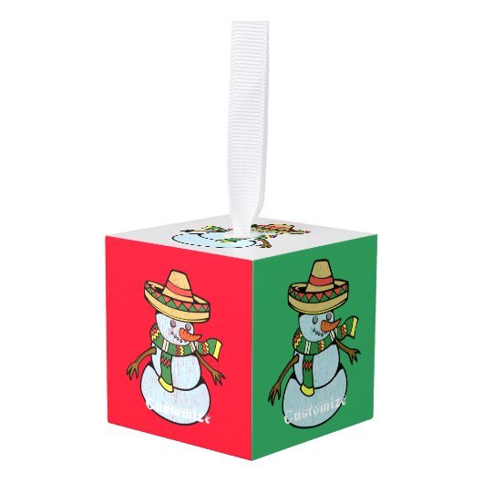Mexicaanse Sombrero Santa Thunder_Cove Decoratie (Voorkant hoekig)