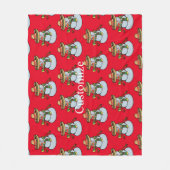Mexicaanse Sombrero Santa Thunder_Cove Fleece Deken (Voorkant)