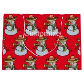 Mexicaanse Sombrero Santa Thunder_Cove Groot Cadeauzakje (Voorkant)