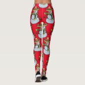 Mexicaanse Sombrero Santa Thunder_Cove Leggings (Achterkant)
