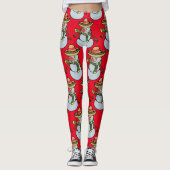 Mexicaanse Sombrero Santa Thunder_Cove Leggings (Voorkant)